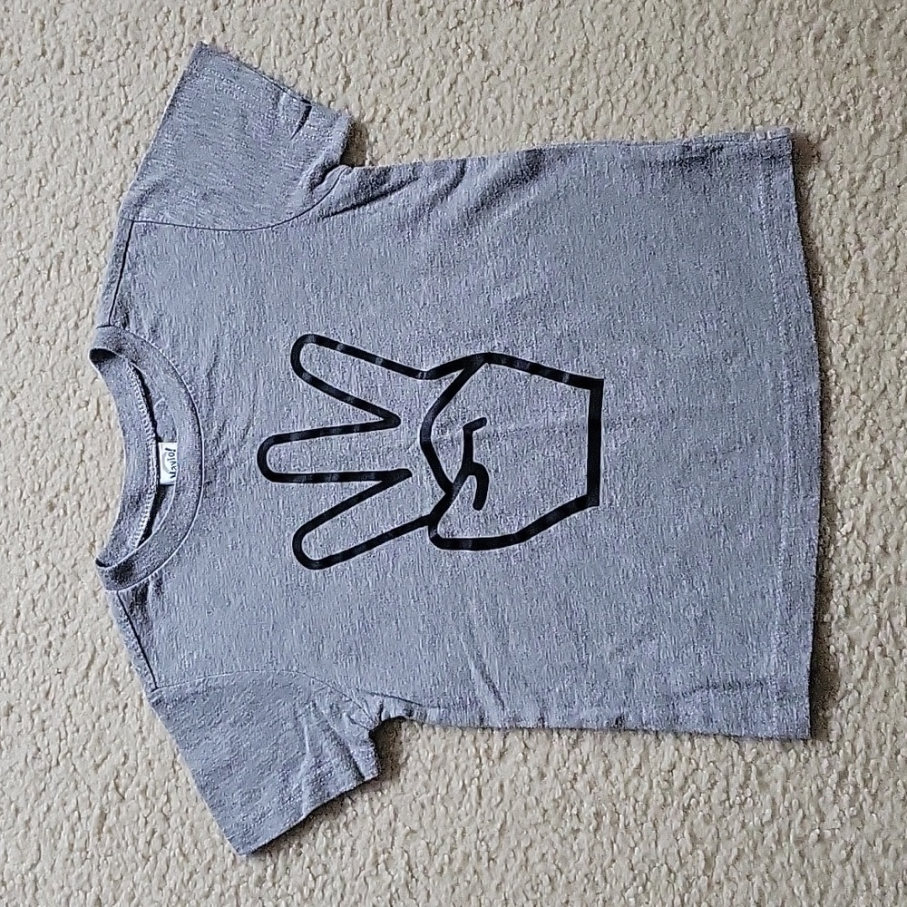 "3" custom tee - size 3T. Girl or Boy.